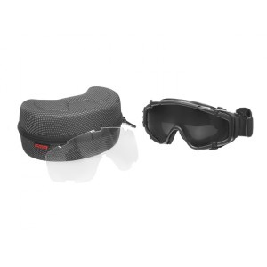 Protective goggle with Built-In Anti-Fog Fan - Black [FMA]